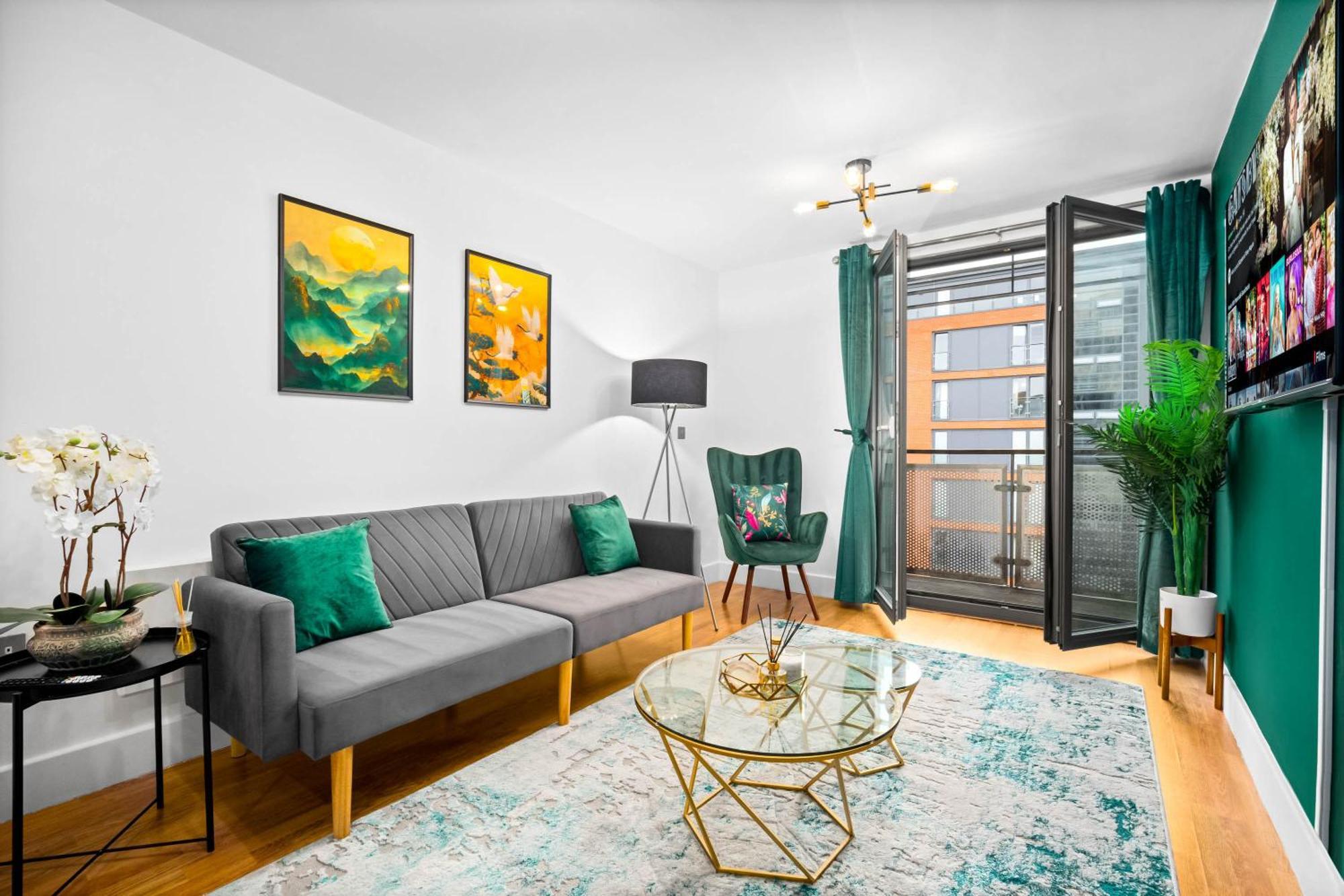 Apartment Sleeps 7 - 4 Beds Arcadian Centre B'ham Birmingham